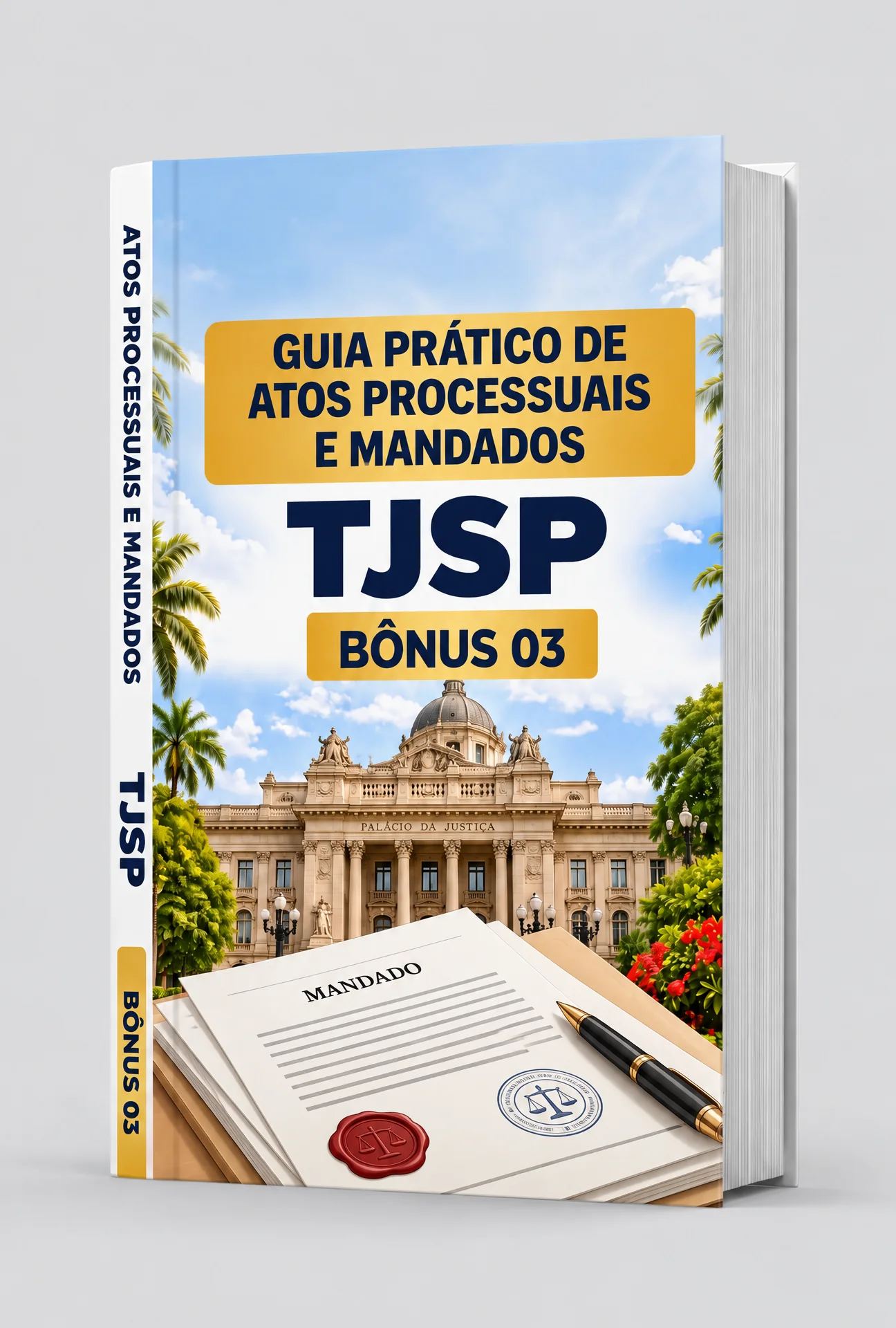Livro Guia Prático de Atos Processuais e Mandados — Bônus 03